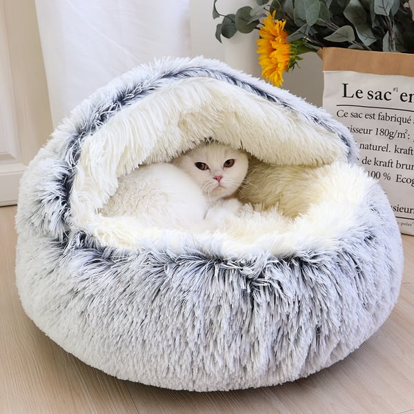 💥 40% Off Best-selling in Winter 💥Furry Pet Sleeping Nest for Autumn and Winter 🐾💤