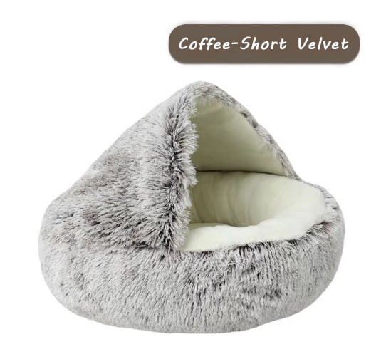 💥 40% Off Best-selling in Winter 💥Furry Pet Sleeping Nest for Autumn and Winter 🐾💤