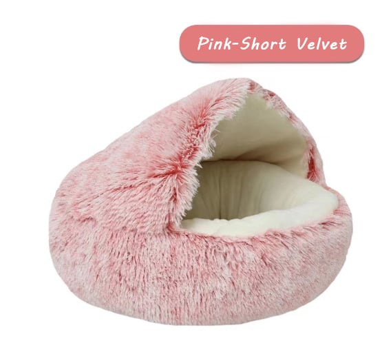 💥 40% Off Best-selling in Winter 💥Furry Pet Sleeping Nest for Autumn and Winter 🐾💤