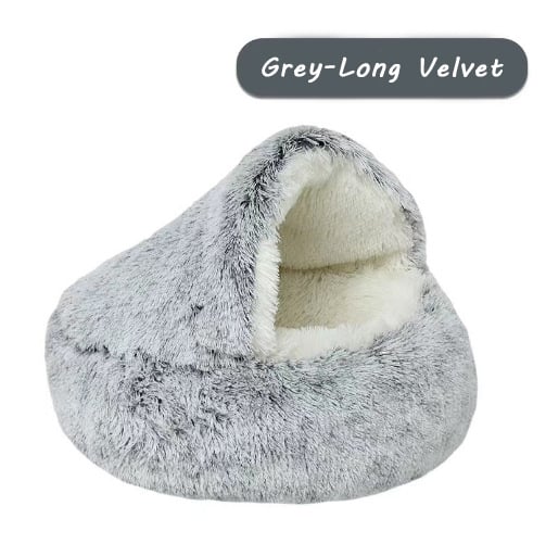 💥 40% Off Best-selling in Winter 💥Furry Pet Sleeping Nest for Autumn and Winter 🐾💤