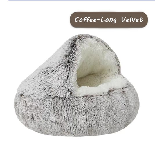 💥 40% Off Best-selling in Winter 💥Furry Pet Sleeping Nest for Autumn and Winter 🐾💤