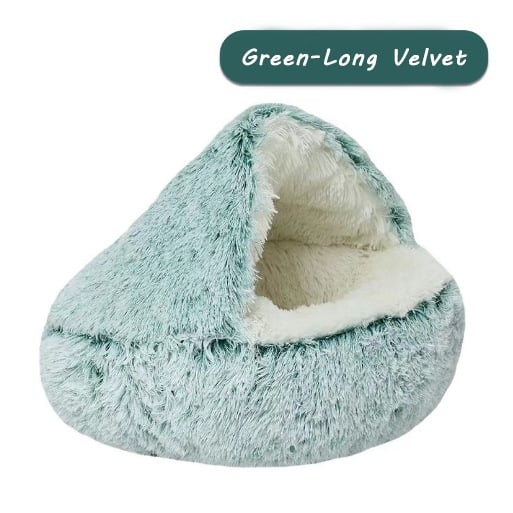💥 40% Off Best-selling in Winter 💥Furry Pet Sleeping Nest for Autumn and Winter 🐾💤