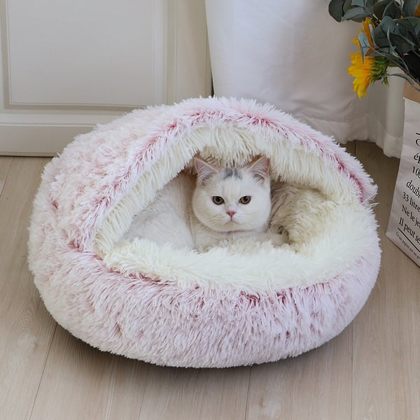 💥 40% Off Best-selling in Winter 💥Furry Pet Sleeping Nest for Autumn and Winter 🐾💤