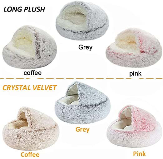 💥 40% Off Best-selling in Winter 💥Furry Pet Sleeping Nest for Autumn and Winter 🐾💤