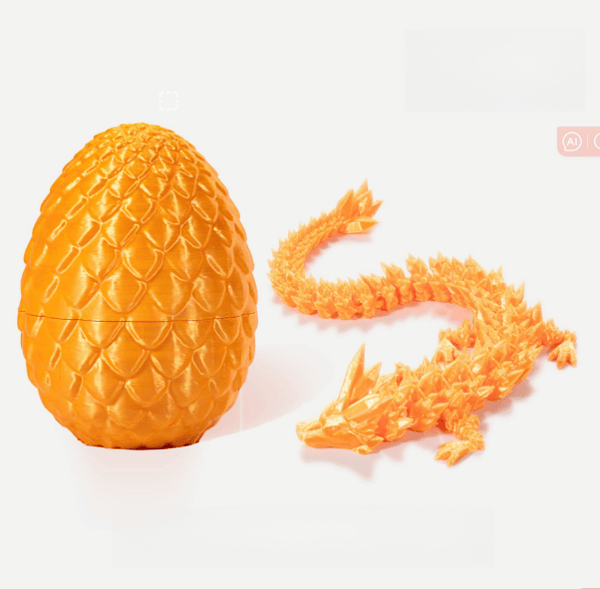 💥New Year's Sale 60% OFF💥🐉3D-Printed Articulated Crystal Dragon