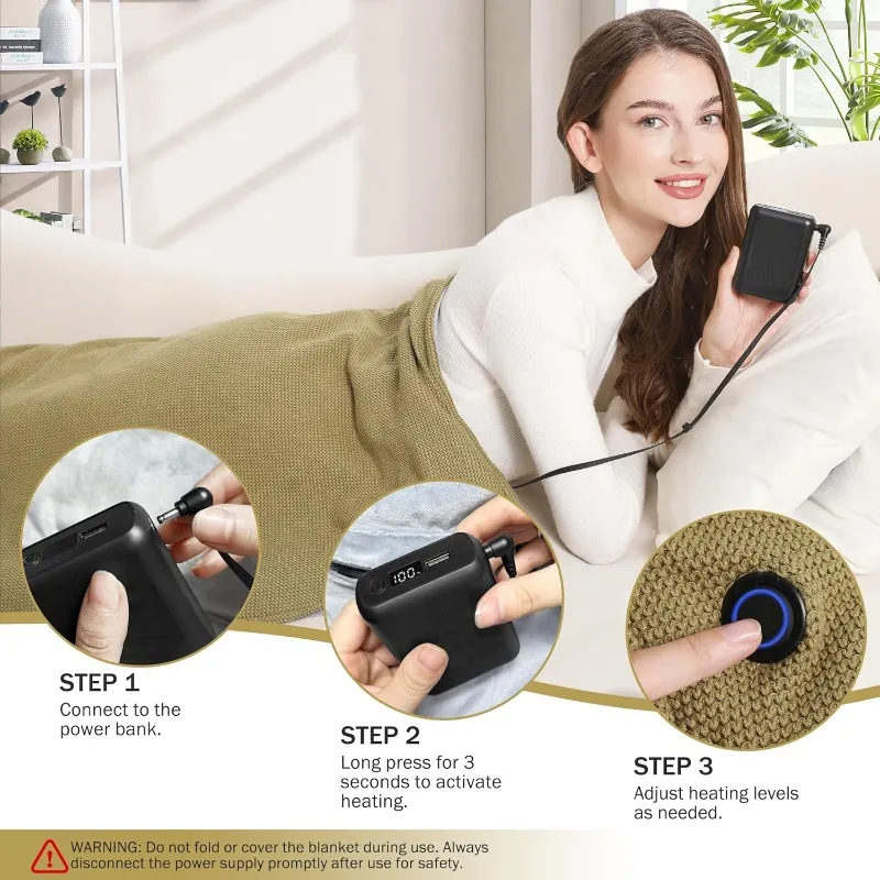 💥Portable Heating Blanket Shawl