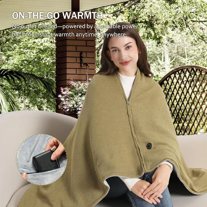 💥Portable Heating Blanket Shawl