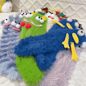Sale-Warm Cozy Fluffy Cartoon Monster Socks