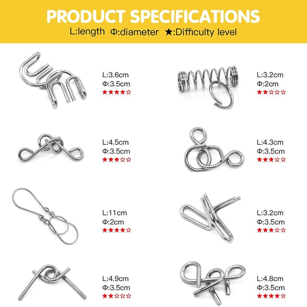 💥New Year's Sale 60% OFF💥Metal Unlocking Intelligence Game 🔓