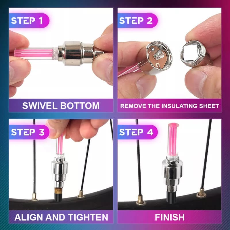 💥New Year's Sale 60% OFF💥LED WHEEL LIGHTS💡