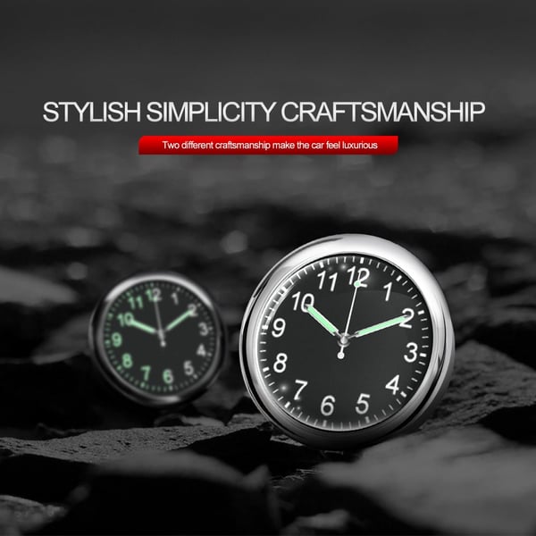 💥New Year's Sale 60% OFF💥Luminous decoration mini clock for car🕒