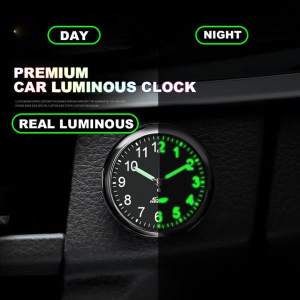💥New Year's Sale 60% OFF💥Luminous decoration mini clock for car🕒