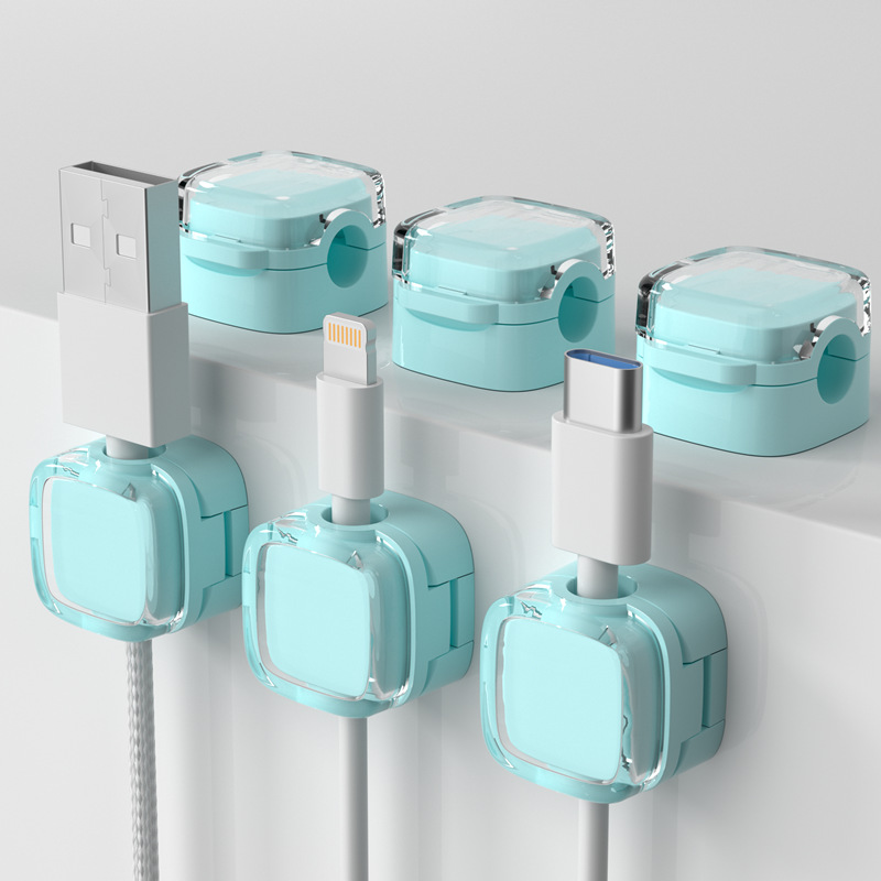 💥New Year's Sale 60% OFF💥Magnetic Cable Clips (6 PCS/Set) 🧲