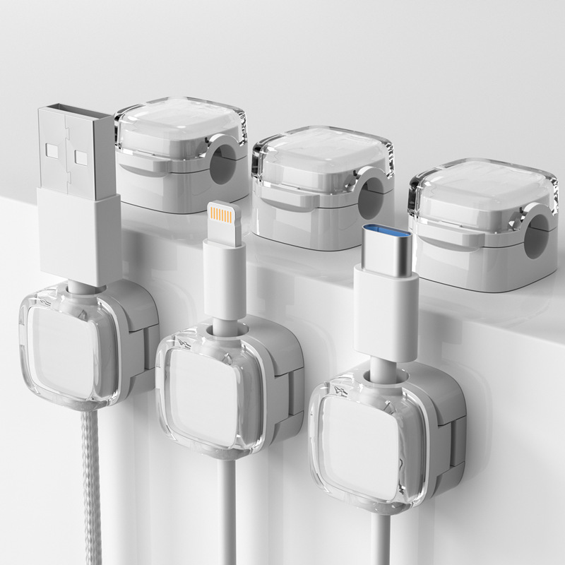💥New Year's Sale 60% OFF💥Magnetic Cable Clips (6 PCS/Set) 🧲