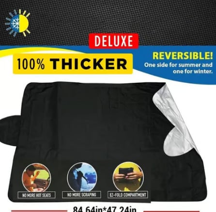 💥New Year's Sale 60% OFF💥Car Sunshade and Snow Shield Cover 🚗