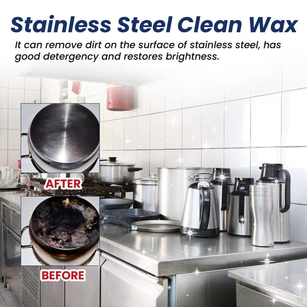 💥New Year's Sale 60% OFF💥Stainless Steel Stain Cleaning Wax🧼
