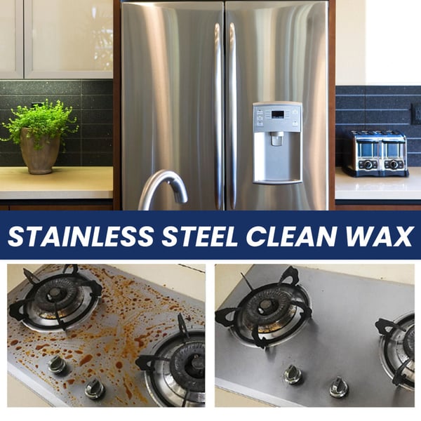 💥New Year's Sale 60% OFF💥Stainless Steel Stain Cleaning Wax🧼