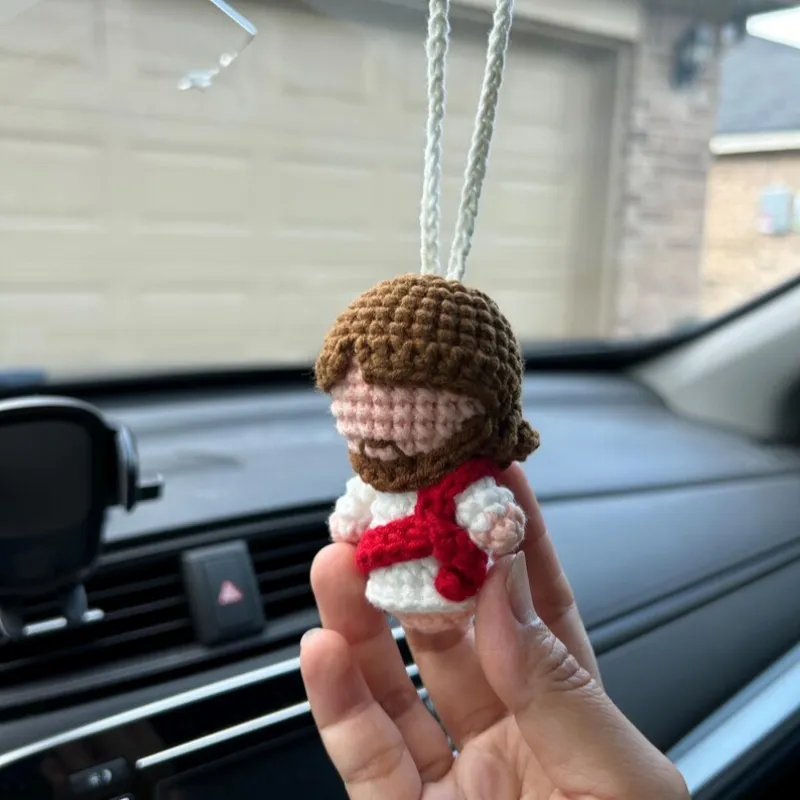 ✨Crochet Mini Jesus Keychain&Hanging🌟