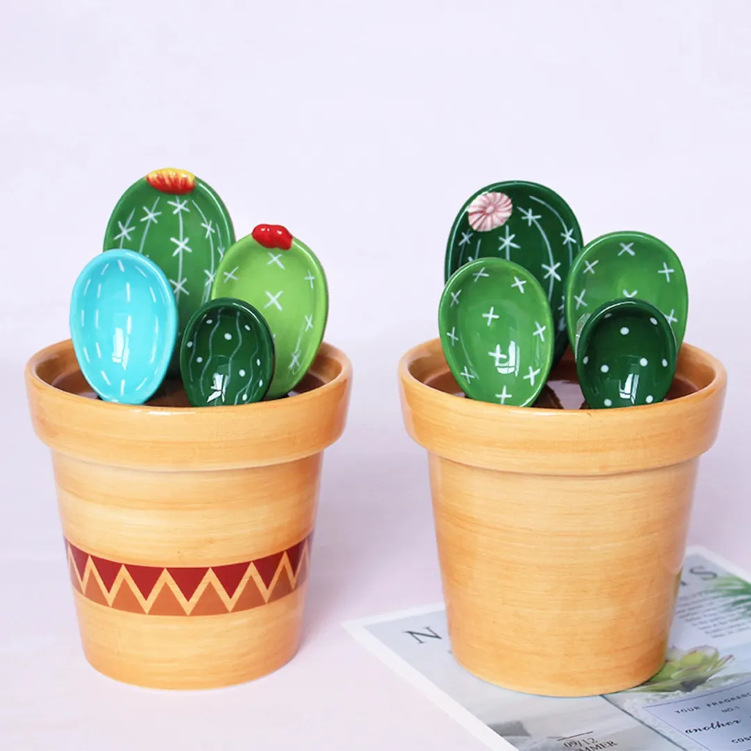 🌵Decorative Cactus Measuring Spoon Set