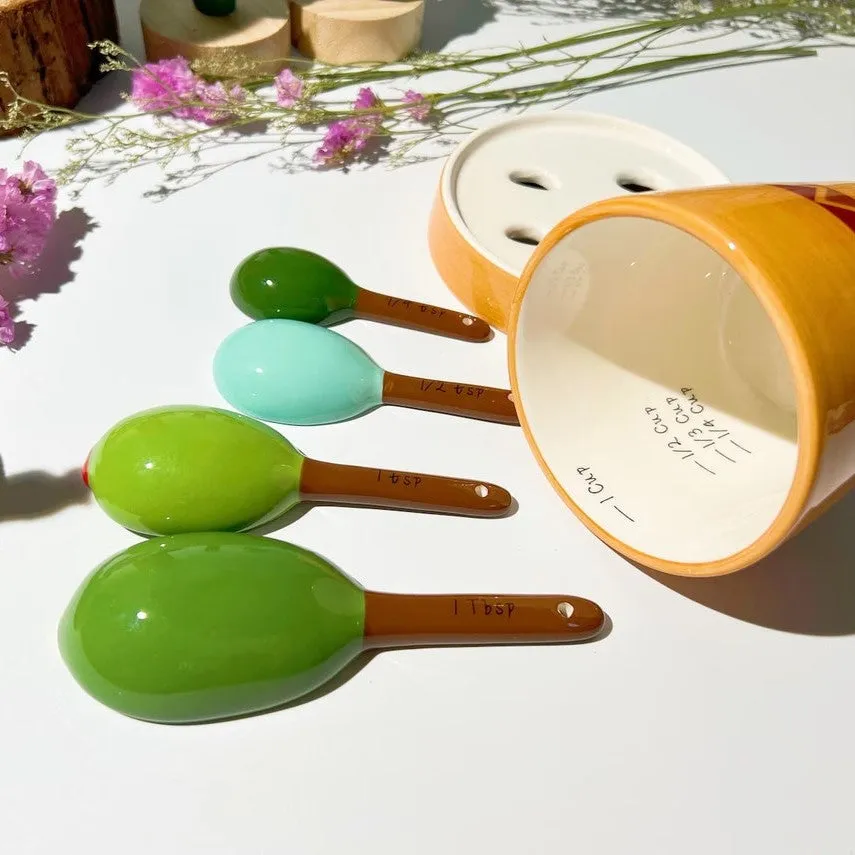 🌵Decorative Cactus Measuring Spoon Set