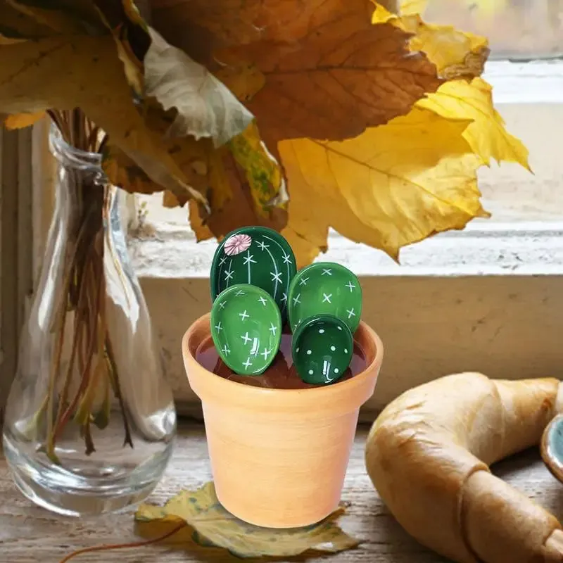 🌵Decorative Cactus Measuring Spoon Set