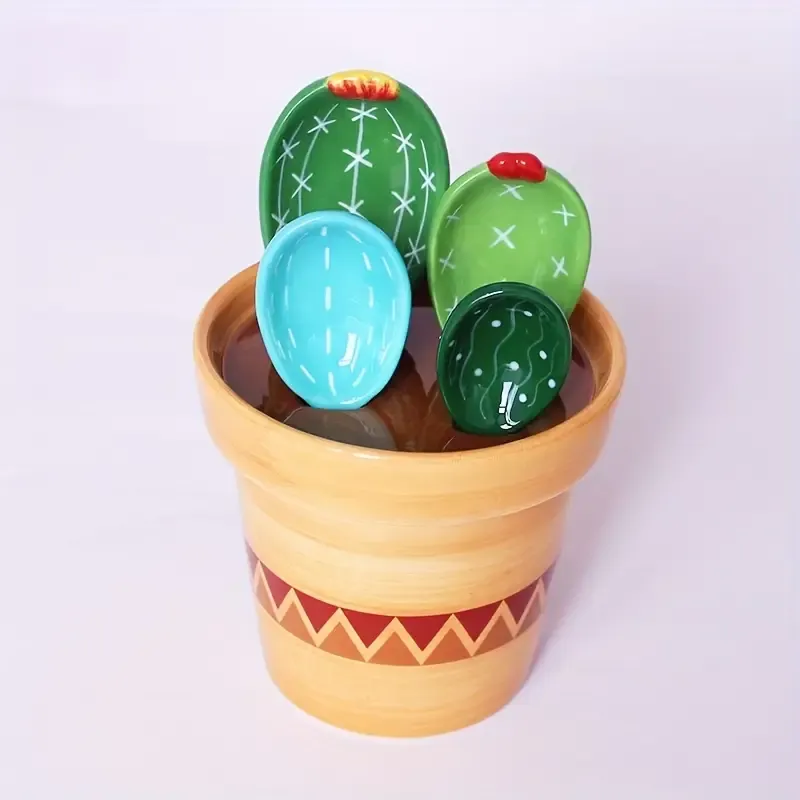 🌵Decorative Cactus Measuring Spoon Set