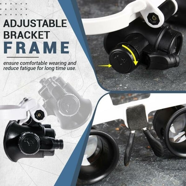 💥Hot Sale 50% OFF💥LED Glasses Magnifier 8x 15x 23x