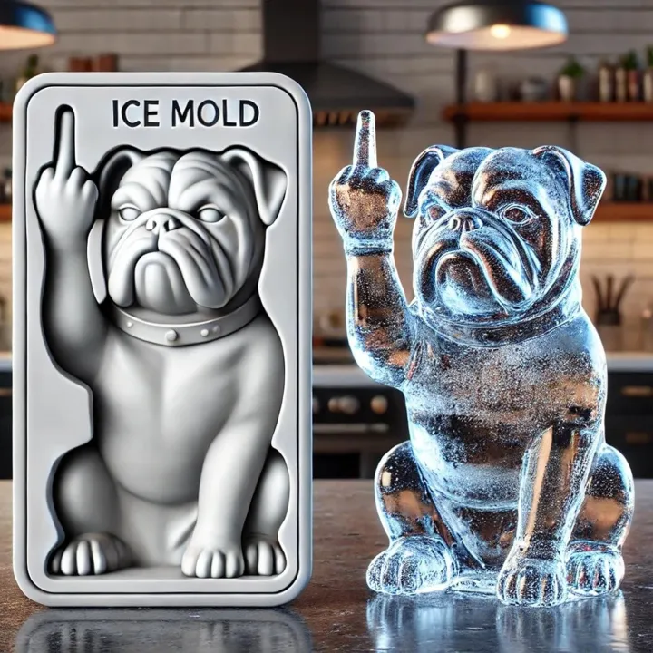 🤣Funny Middle Finger Ice Mold🖕🏻