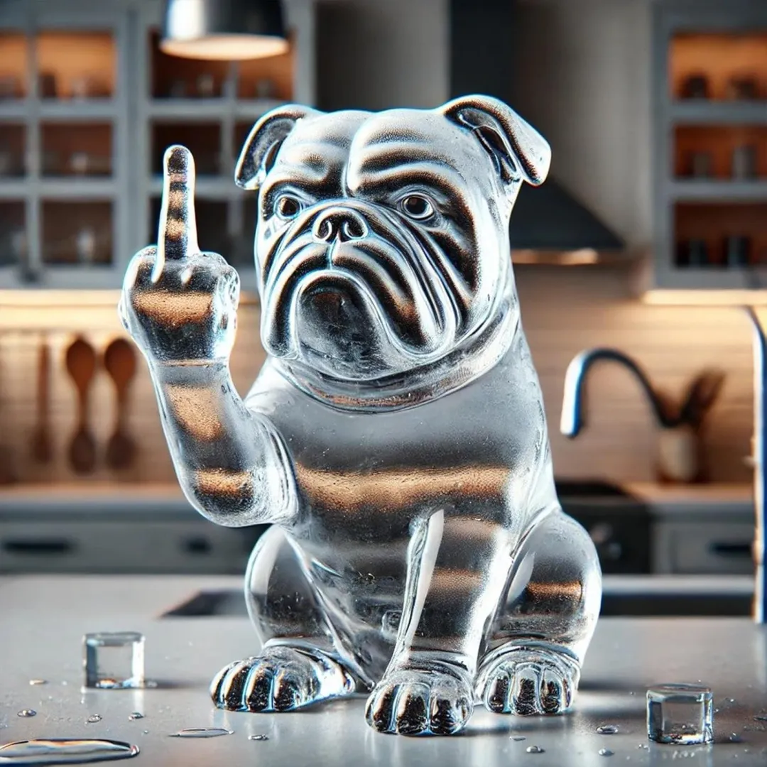 🤣Funny Middle Finger Ice Mold🖕🏻