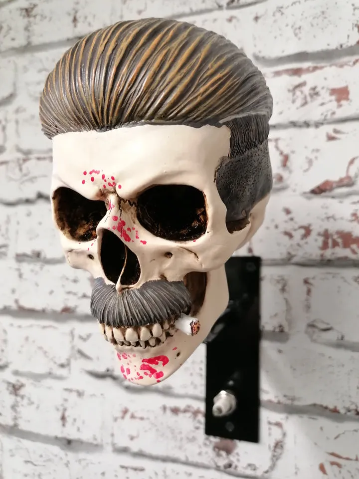 🔥LAST DAY 70% OFF🔥- 🏴‍☠️Motorcycle Helmet and Jacket Skull Holder