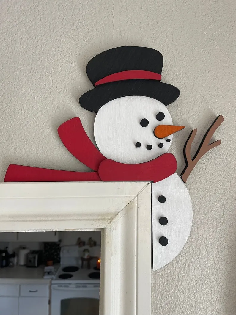 🎅Metal Christmas Door Topper