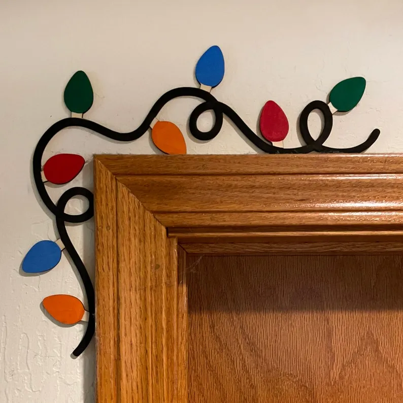 🎅Metal Christmas Door Topper