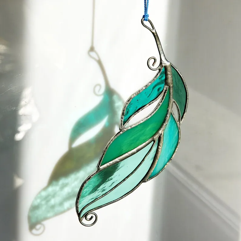 Feather Suncatcher Ornament