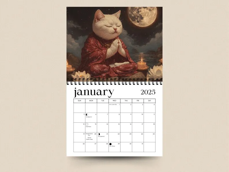 🐱2025 Cat Calendar
