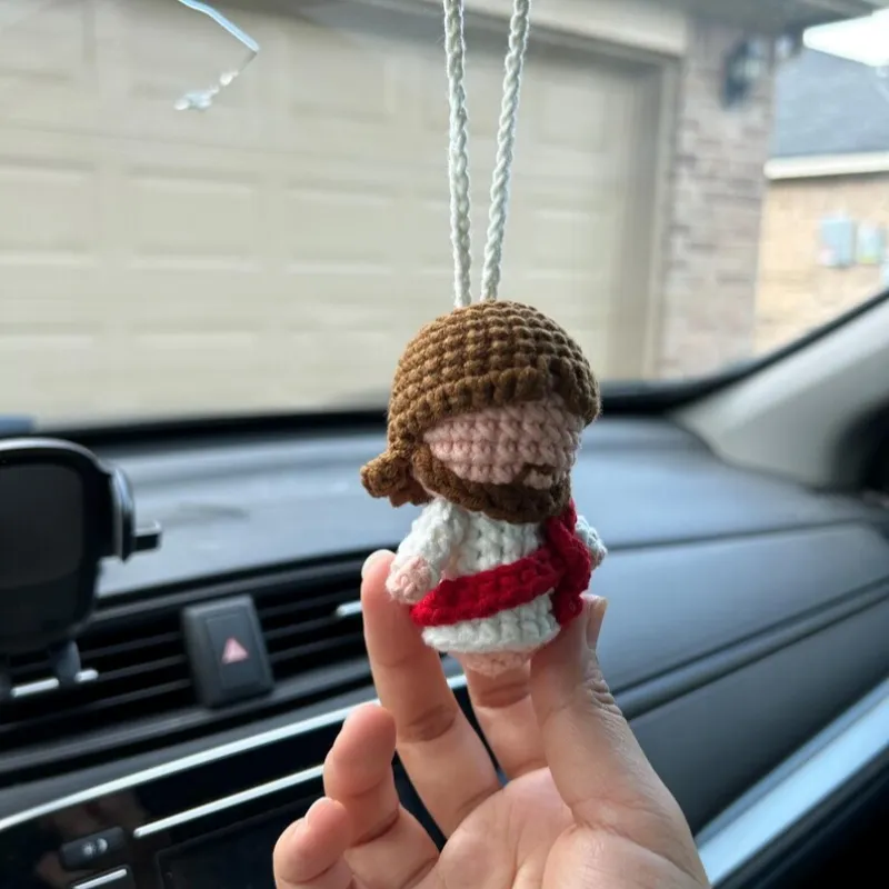 ✨Crochet Mini Jesus Keychain&Hanging🌟