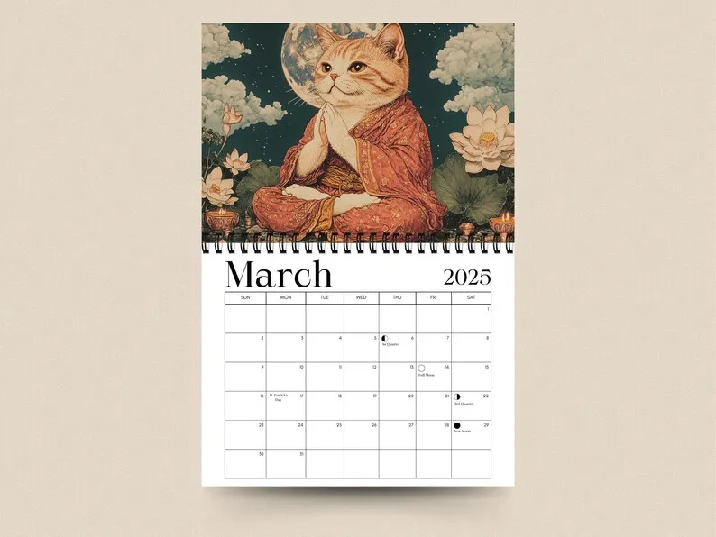 🐱2025 Cat Calendar