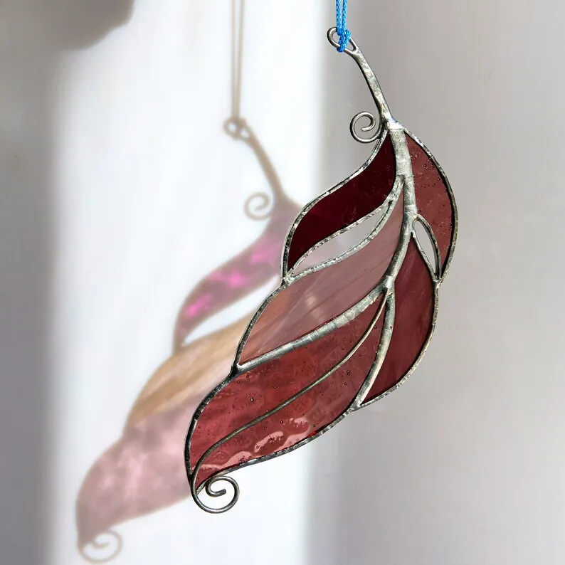 Feather Suncatcher Ornament