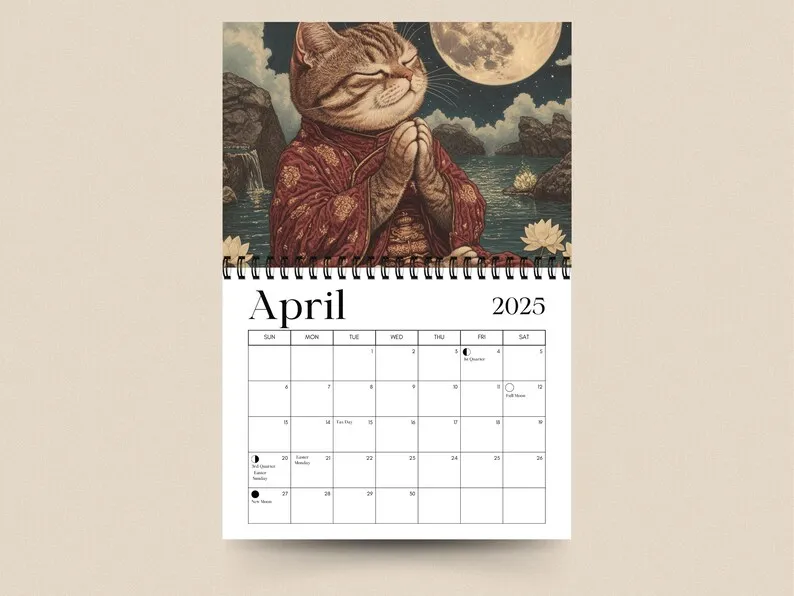 🐱2025 Cat Calendar