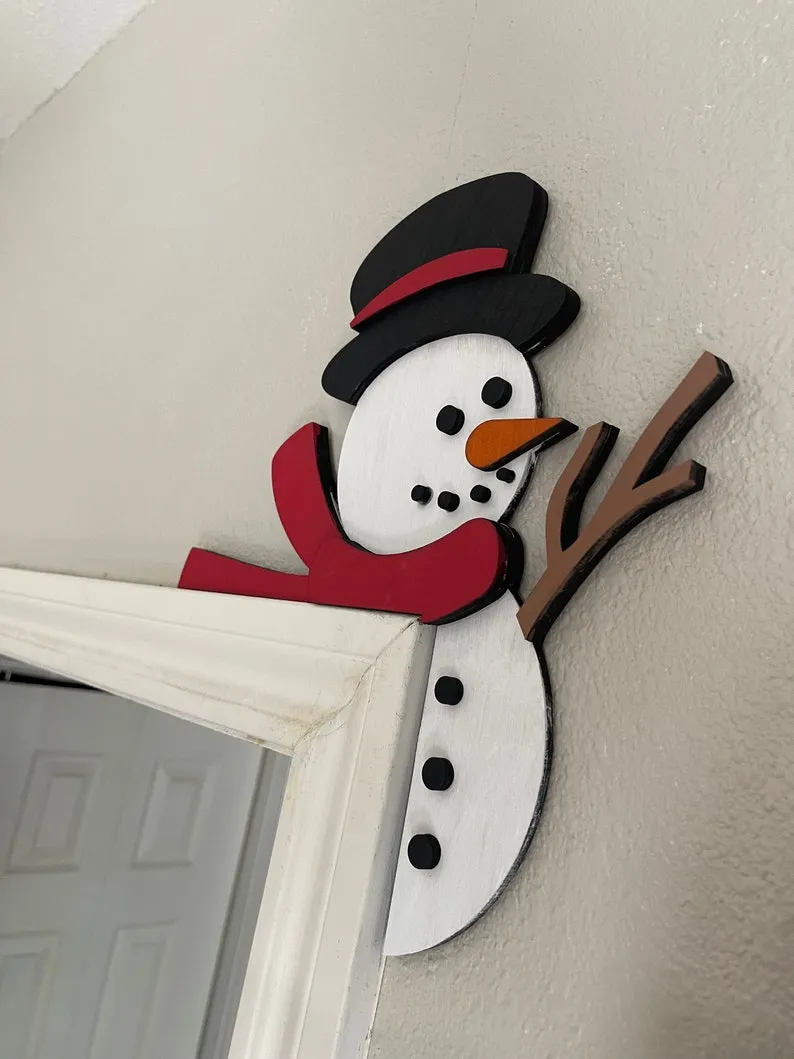 🎅Metal Christmas Door Topper