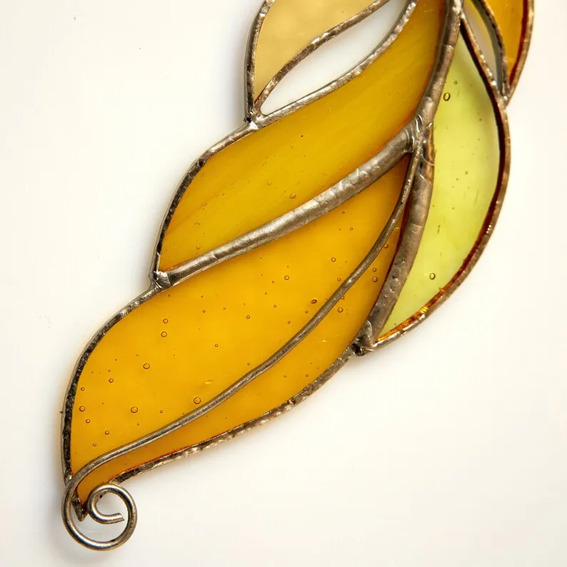 Feather Suncatcher Ornament