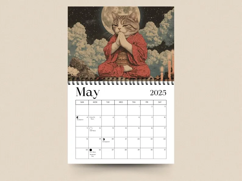 🐱2025 Cat Calendar