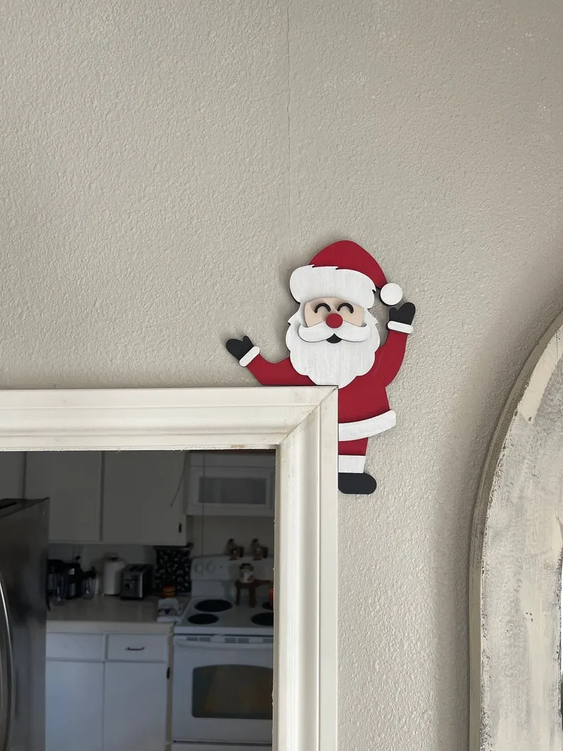 🎅Metal Christmas Door Topper