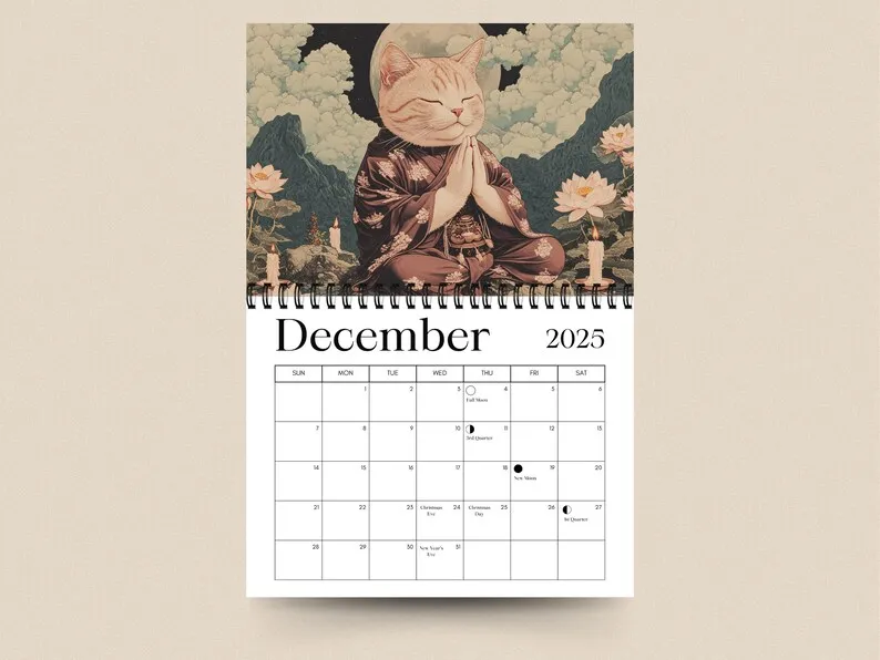 🐱2025 Cat Calendar