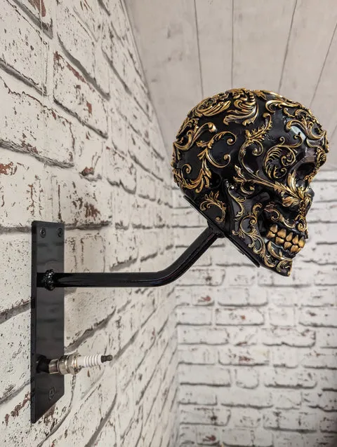 🔥LAST DAY 70% OFF🔥- 🏴‍☠️Motorcycle Helmet and Jacket Skull Holder