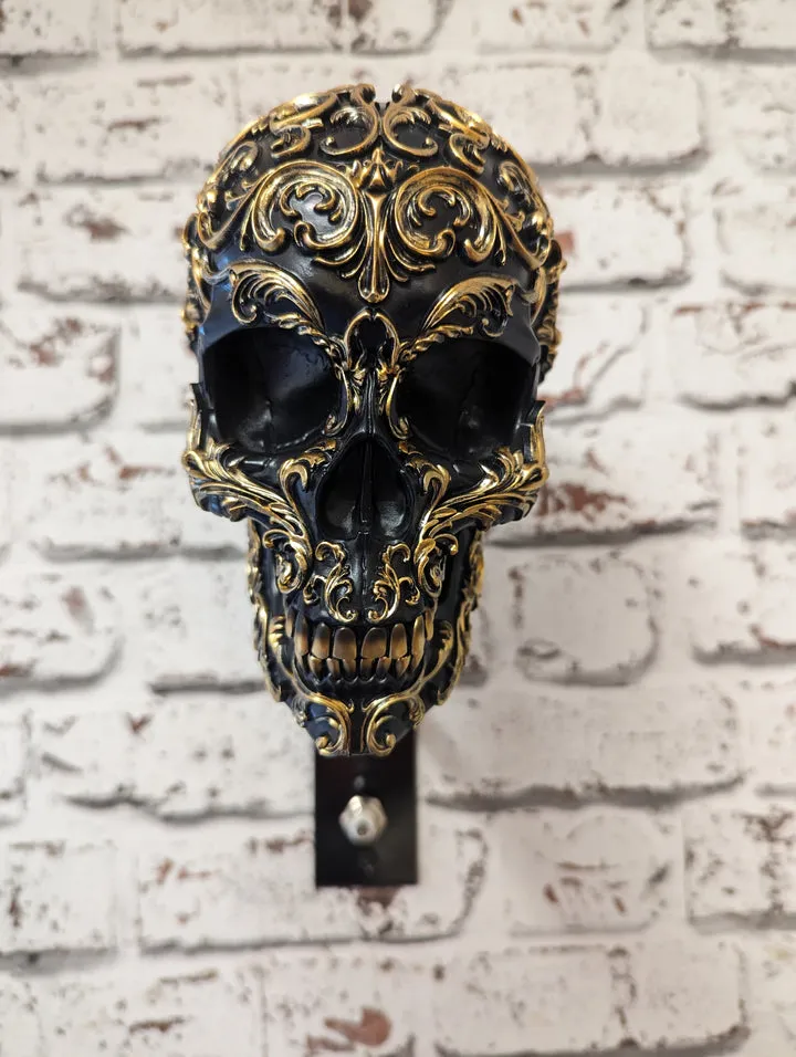 🔥LAST DAY 70% OFF🔥- 🏴‍☠️Motorcycle Helmet and Jacket Skull Holder