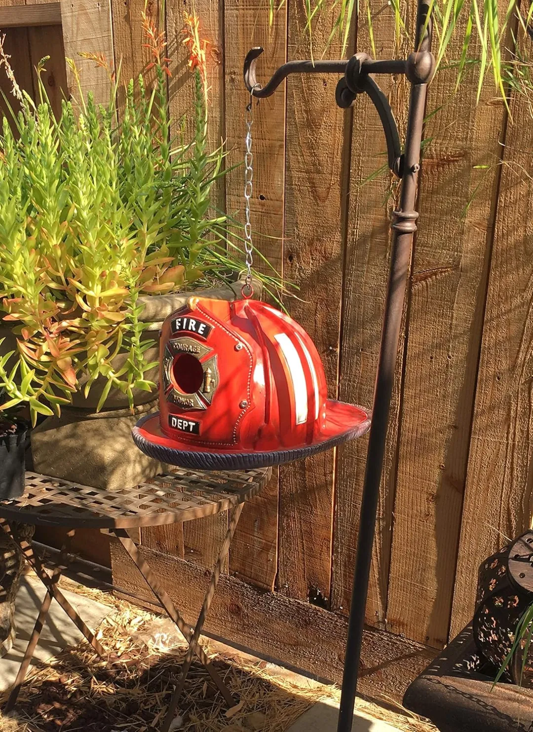 🔥LAST DAY 50% OFF⛑️Firefighter-Themed Birdhouse🐦