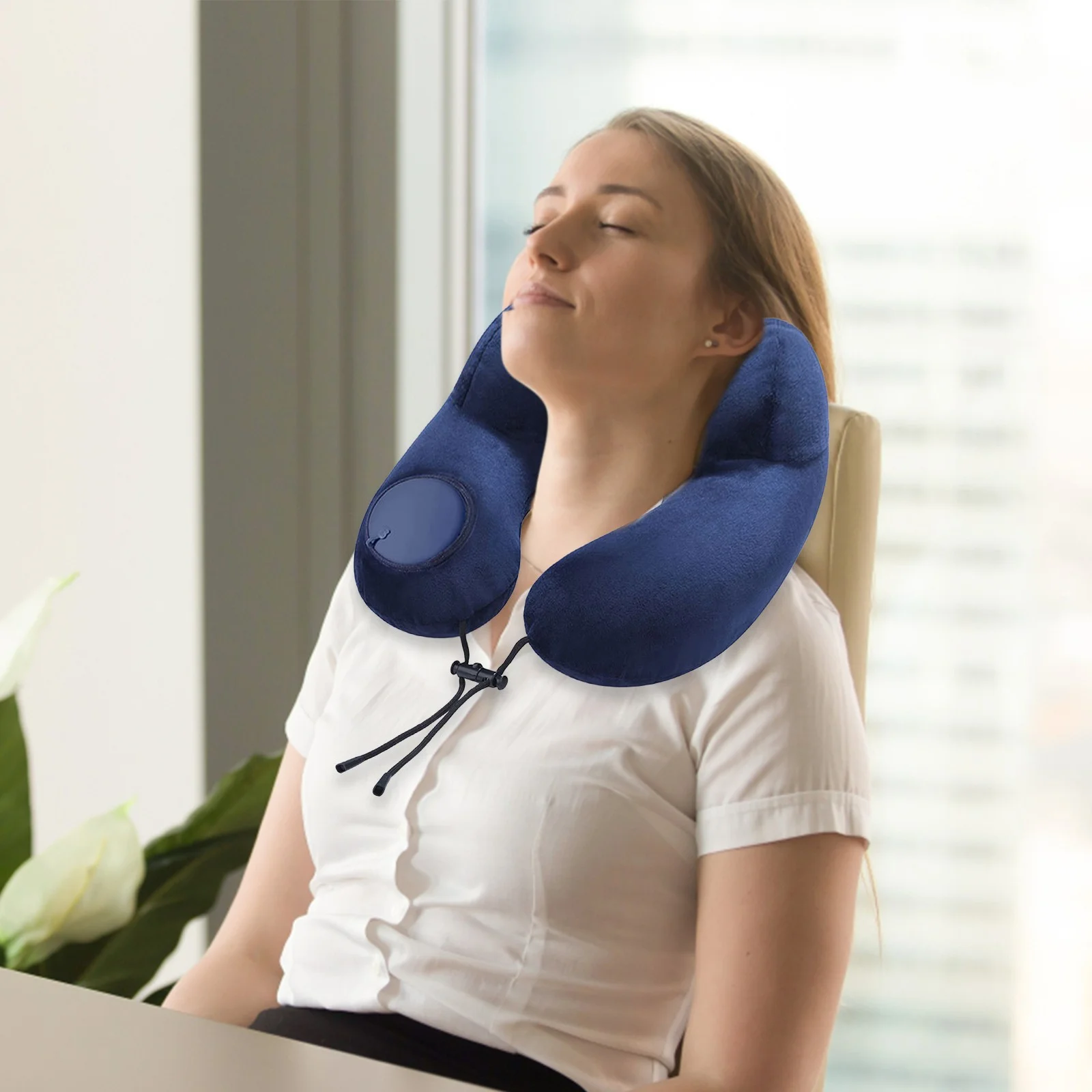 💥New Year's Sale 60% OFF💥Camelback Inflatable U-shaped Pillow💨