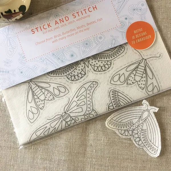 🧶Water soluble embroidery transfers