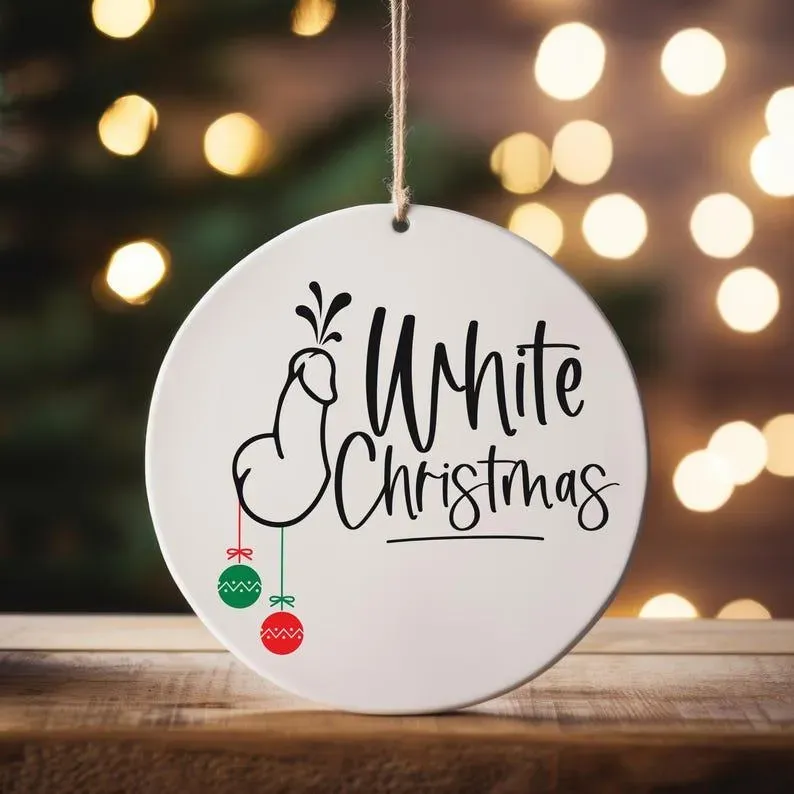 🤣Funny Adult Christmas Ornament🎄