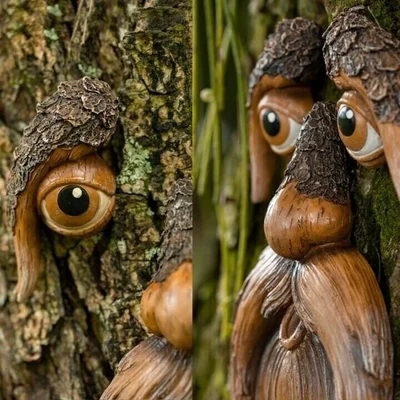 🔥Hot Sale 50% OFF🔥🌳Unique Bird Feeders for Outdoors-Old Man Tree Art